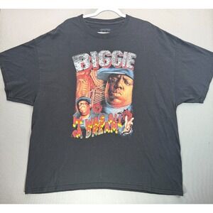 Biggie Smalls It Was All A Dream T Shirt Mens 3XL Black Notorious BIG Graphic